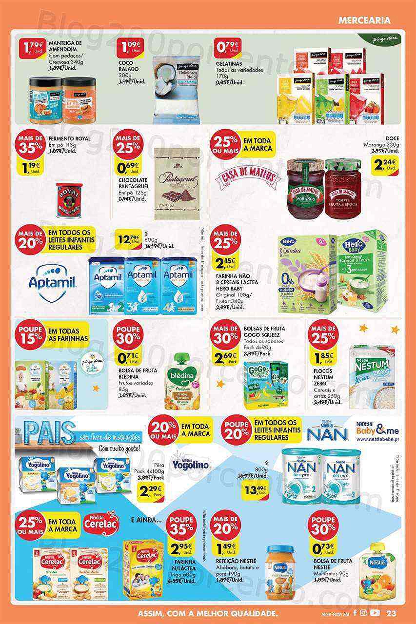 Antevisão Folheto PINGO DOCE Lojas Pequenas Promoções de 27 setembro a 3 outubro