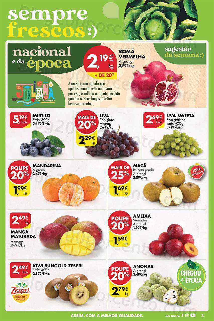 Antevisão Folheto PINGO DOCE Lojas Pequenas Promoções de 27 setembro a 3 outubro