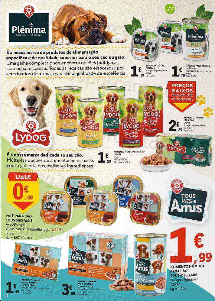 Antevisão Folheto E-LECLERC Especial Pets Promoções de 1 a 31 outubro