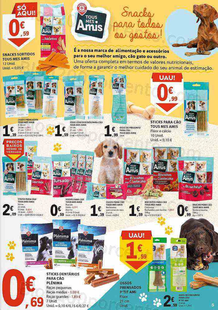 Antevisão Folheto E-LECLERC Especial Pets Promoções de 1 a 31 outubro