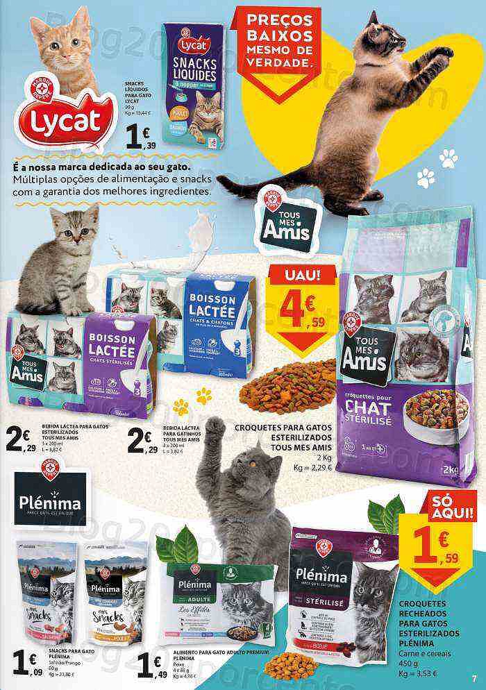 Antevisão Folheto E-LECLERC Especial Pets Promoções de 1 a 31 outubro