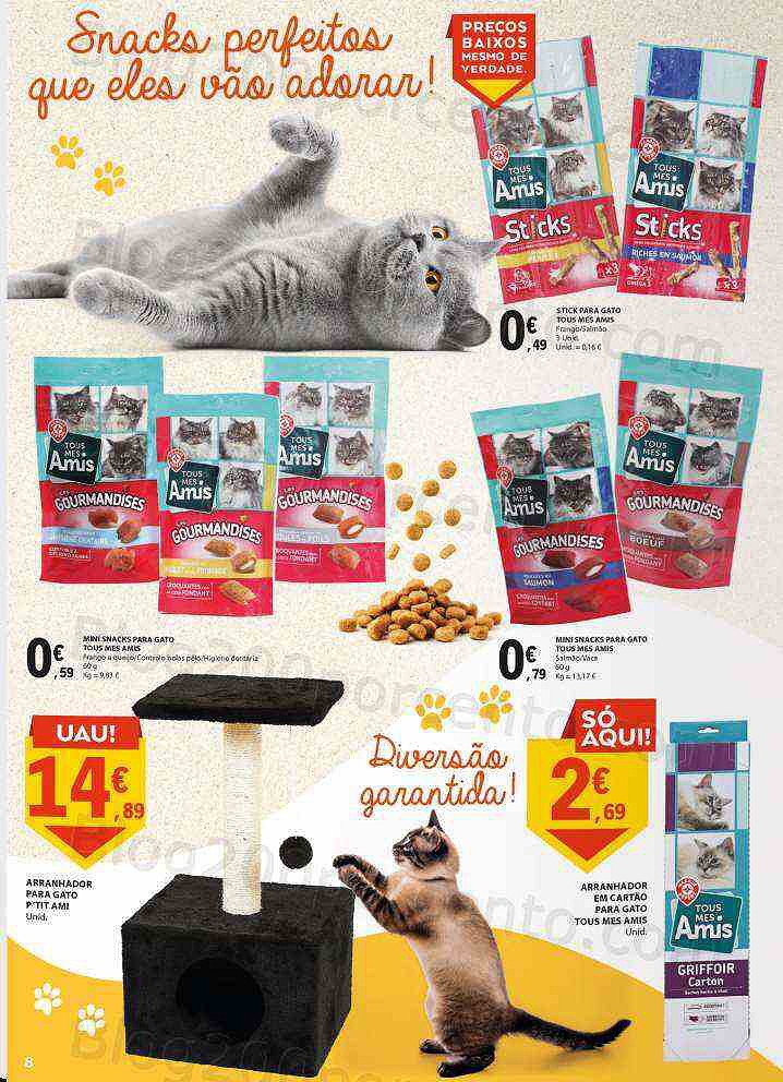 Antevisão Folheto E-LECLERC Especial Pets Promoções de 1 a 31 outubro