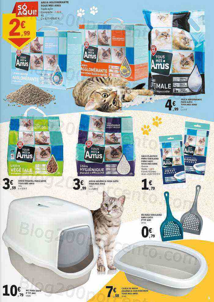 Antevisão Folheto E-LECLERC Especial Pets Promoções de 1 a 31 outubro