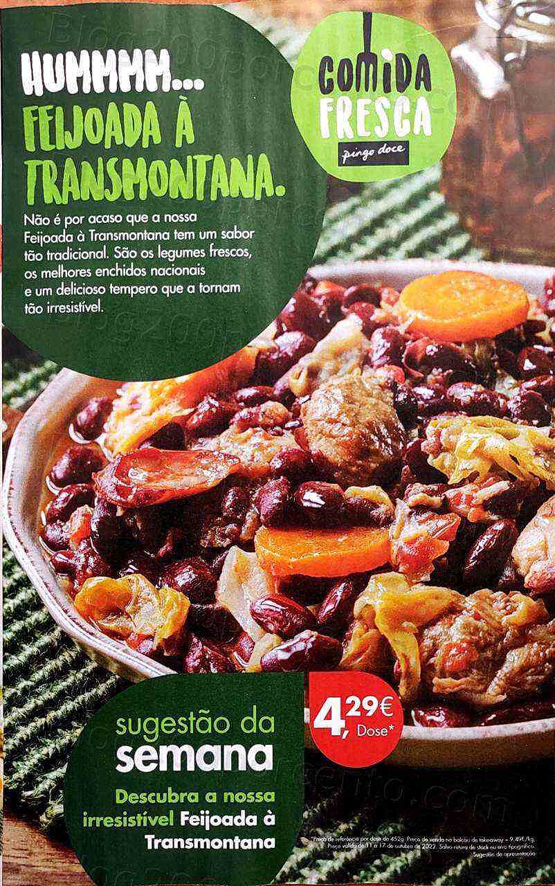 Antevisão Folheto PINGO DOCE Promoções de 11 a 17 outubro