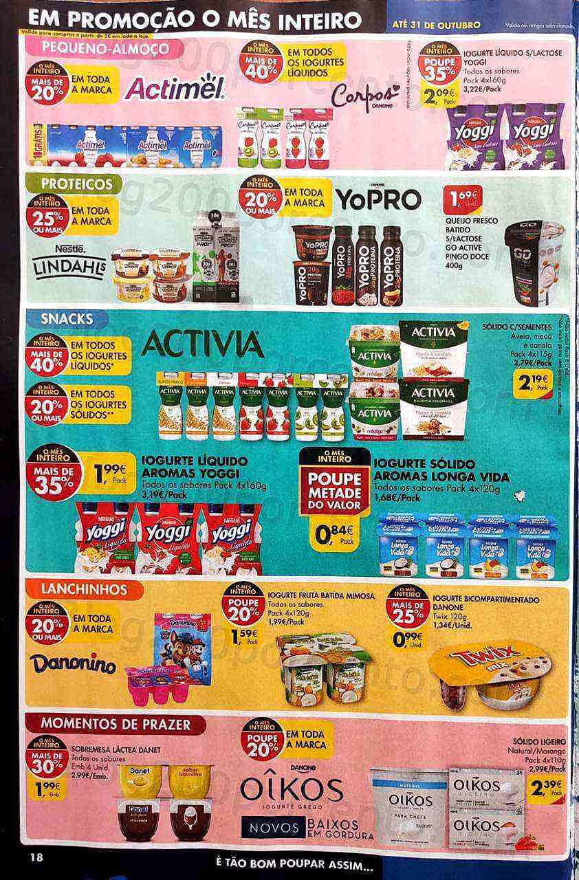 Antevisão Folheto PINGO DOCE Promoções de 11 a 17 outubro