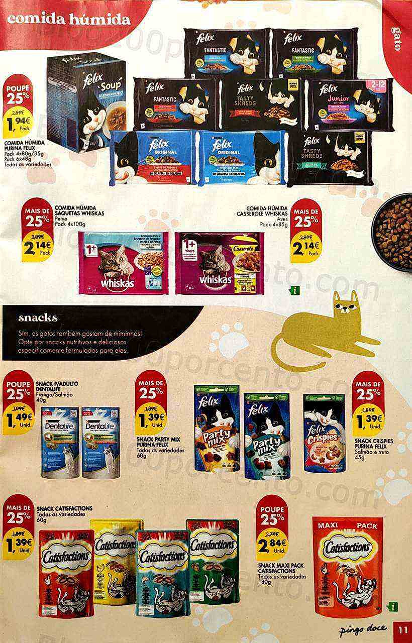 Antevisão Folheto PINGO DOCE Animais Promoções de 4 a 17 outubro