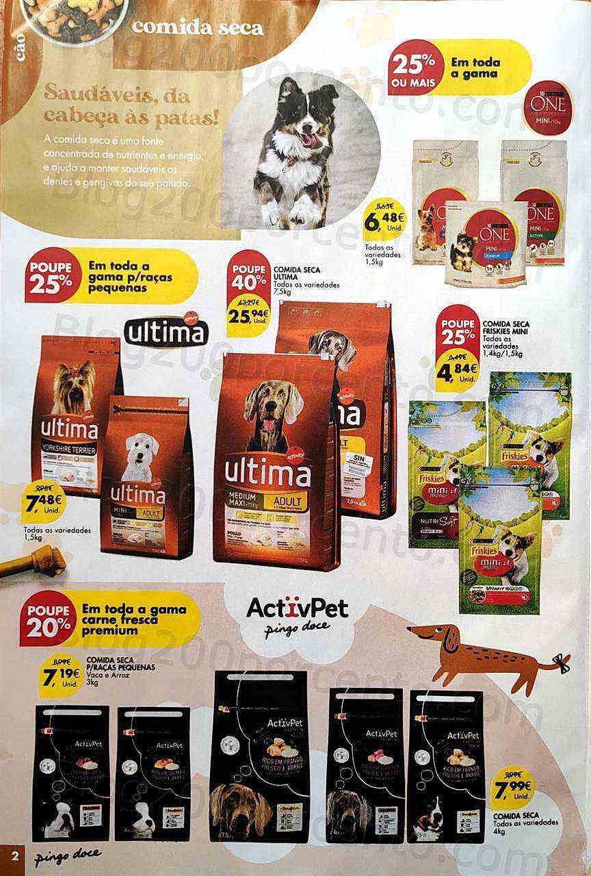 Antevisão Folheto PINGO DOCE Animais Promoções de 4 a 17 outubro