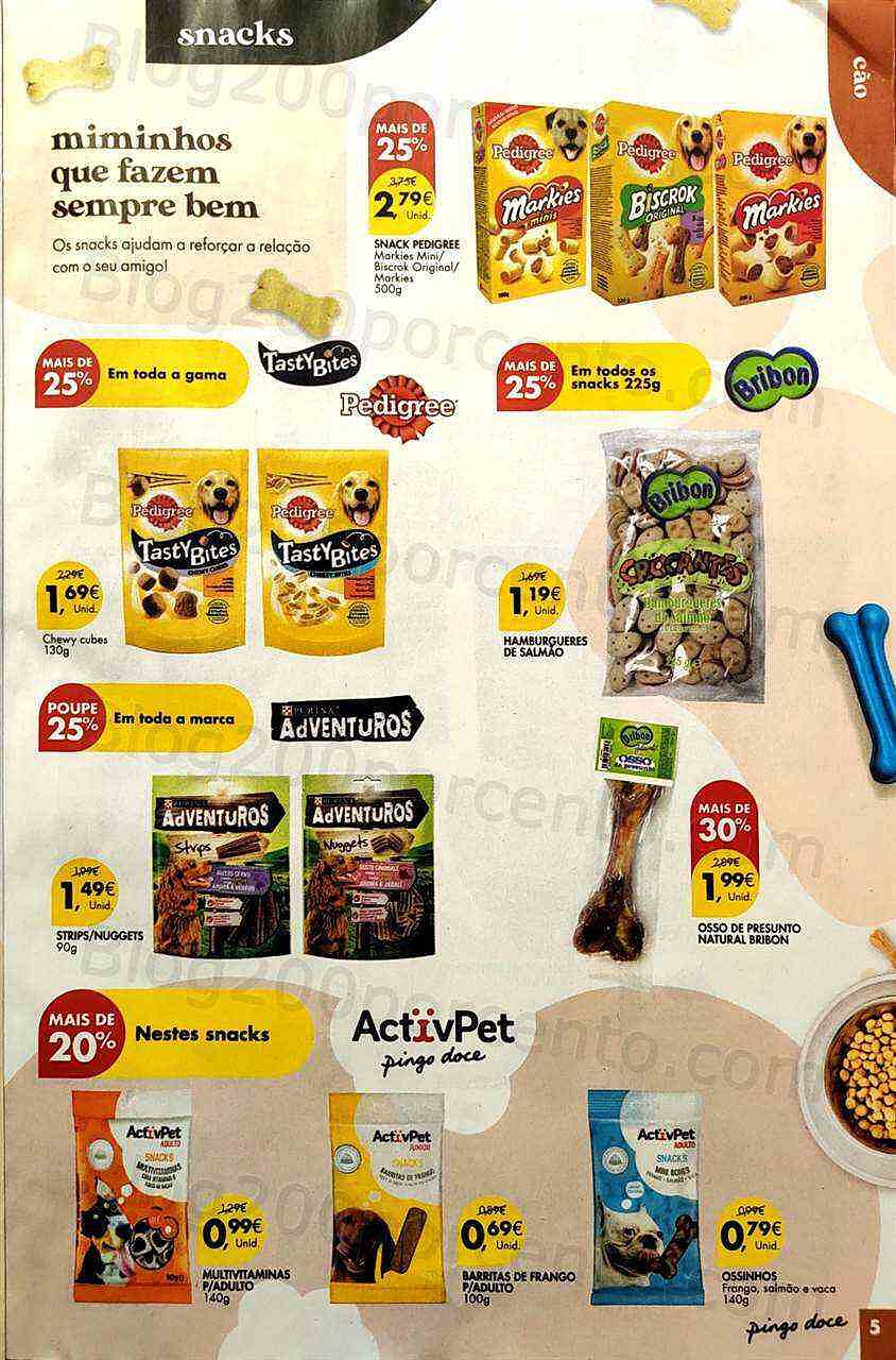Antevisão Folheto PINGO DOCE Animais Promoções de 4 a 17 outubro