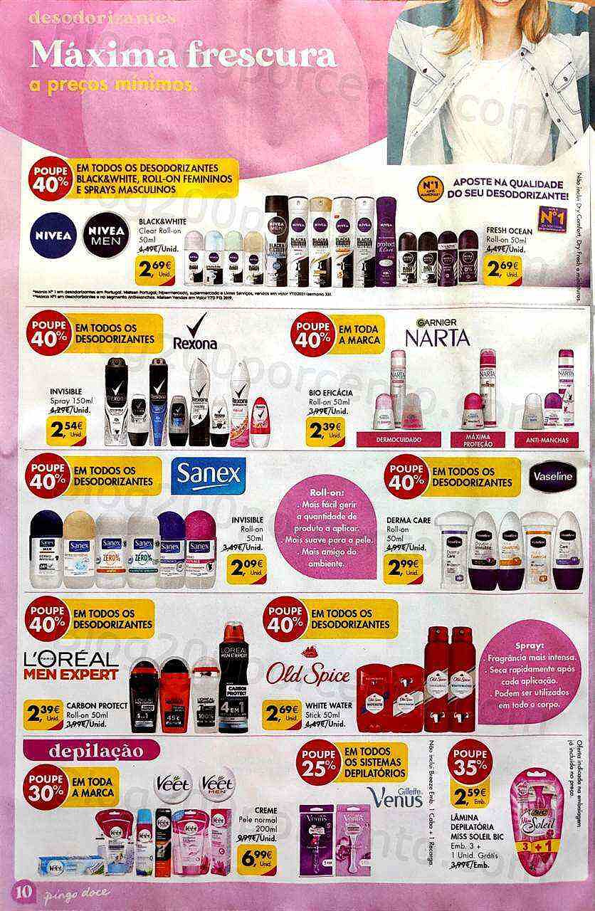 Antevisão Folheto PINGO DOCE Extra Higiene e Beleza Promoções de 27 setembro a 10 outubro