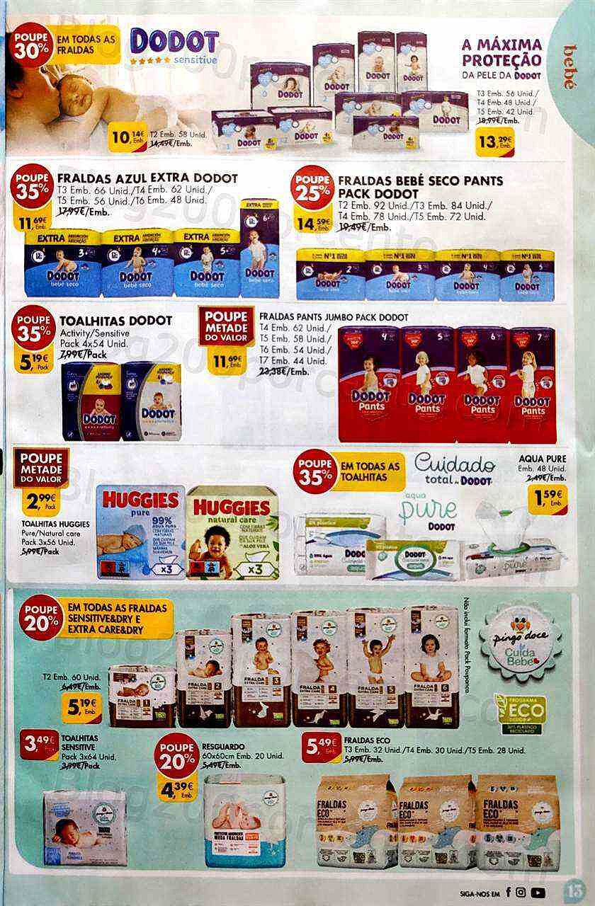 Antevisão Folheto PINGO DOCE Extra Higiene e Beleza Promoções de 27 setembro a 10 outubro