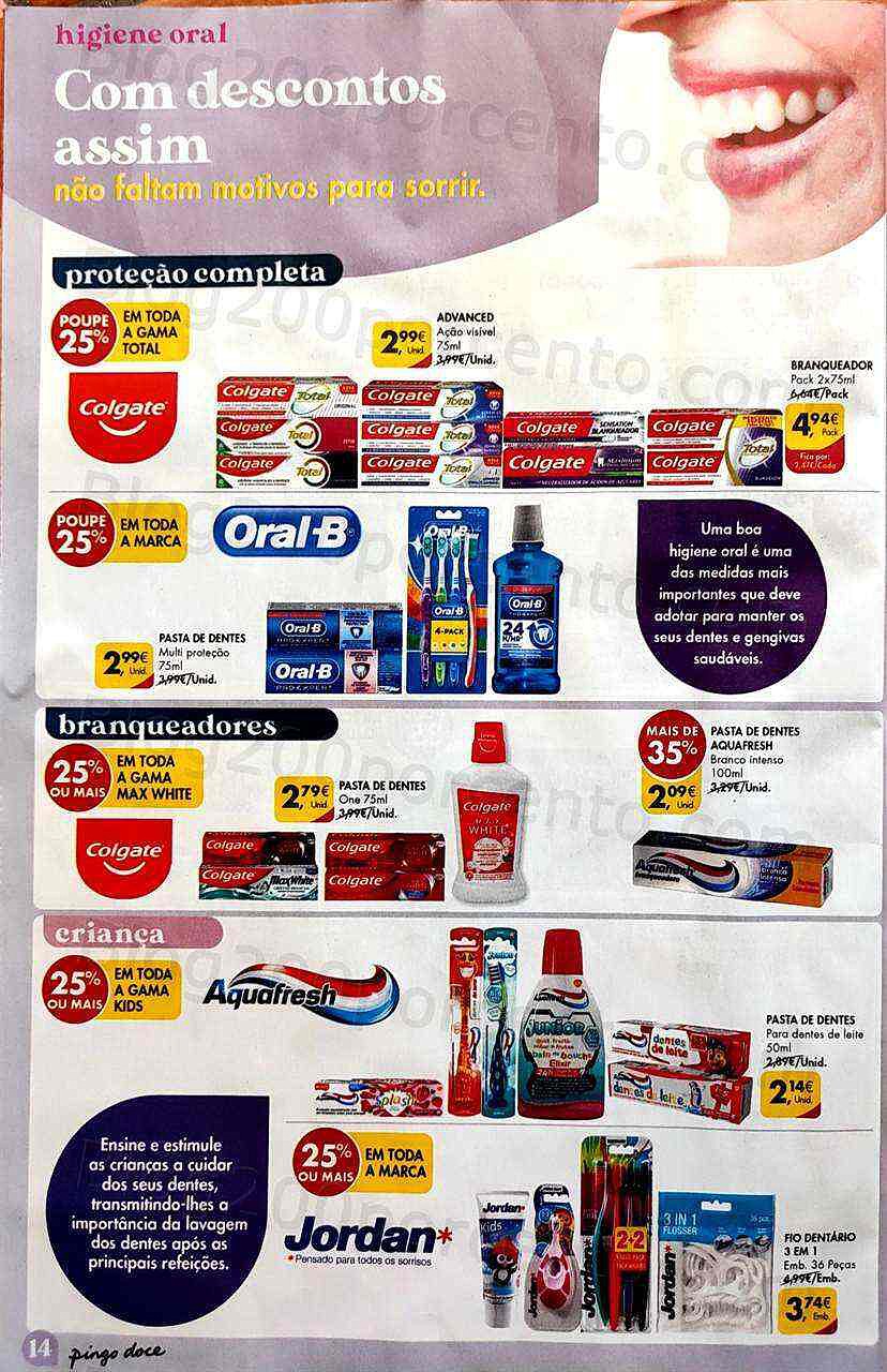 Antevisão Folheto PINGO DOCE Extra Higiene e Beleza Promoções de 27 setembro a 10 outubro
