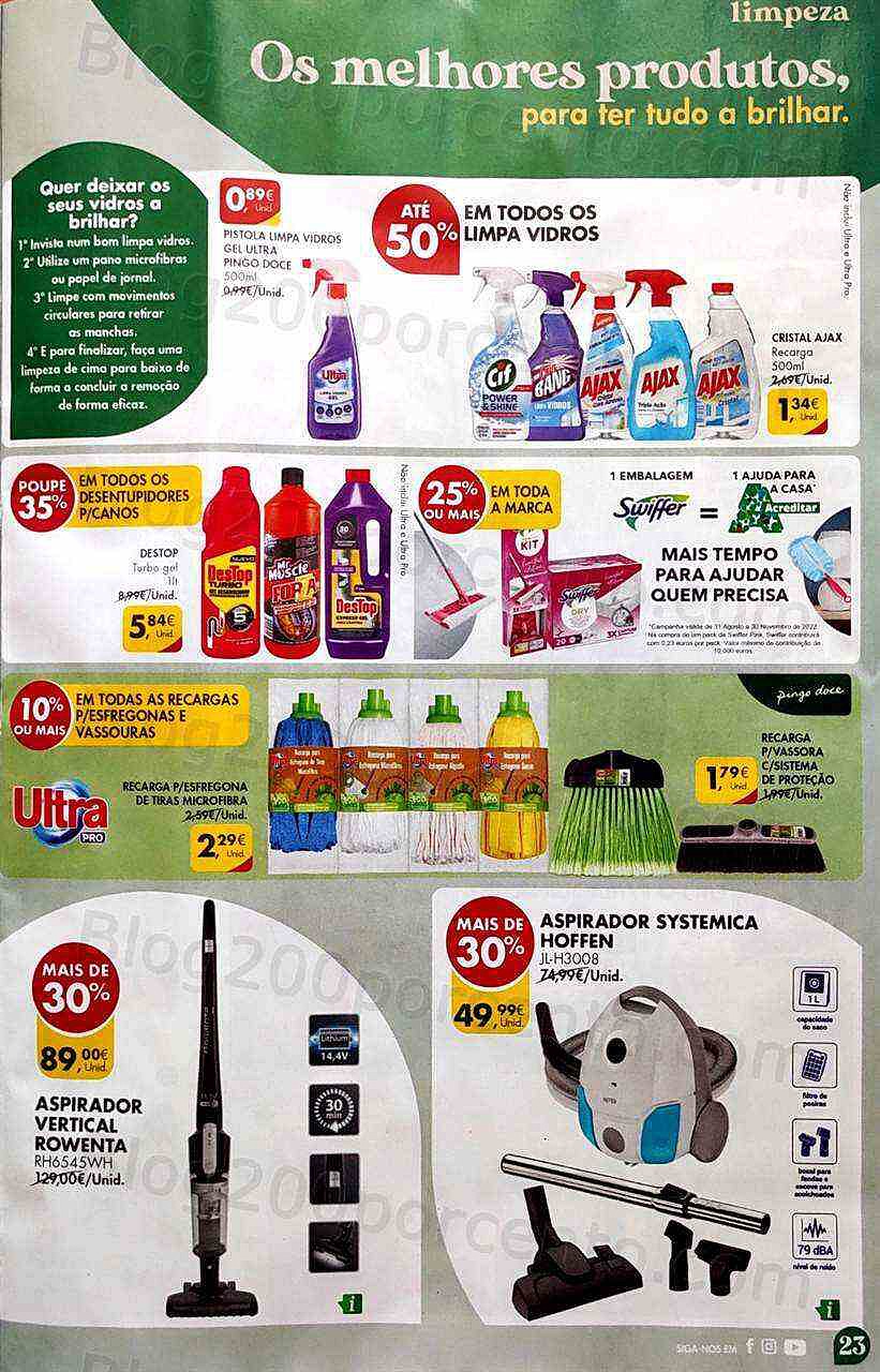 Antevisão Folheto PINGO DOCE Extra Higiene e Beleza Promoções de 27 setembro a 10 outubro