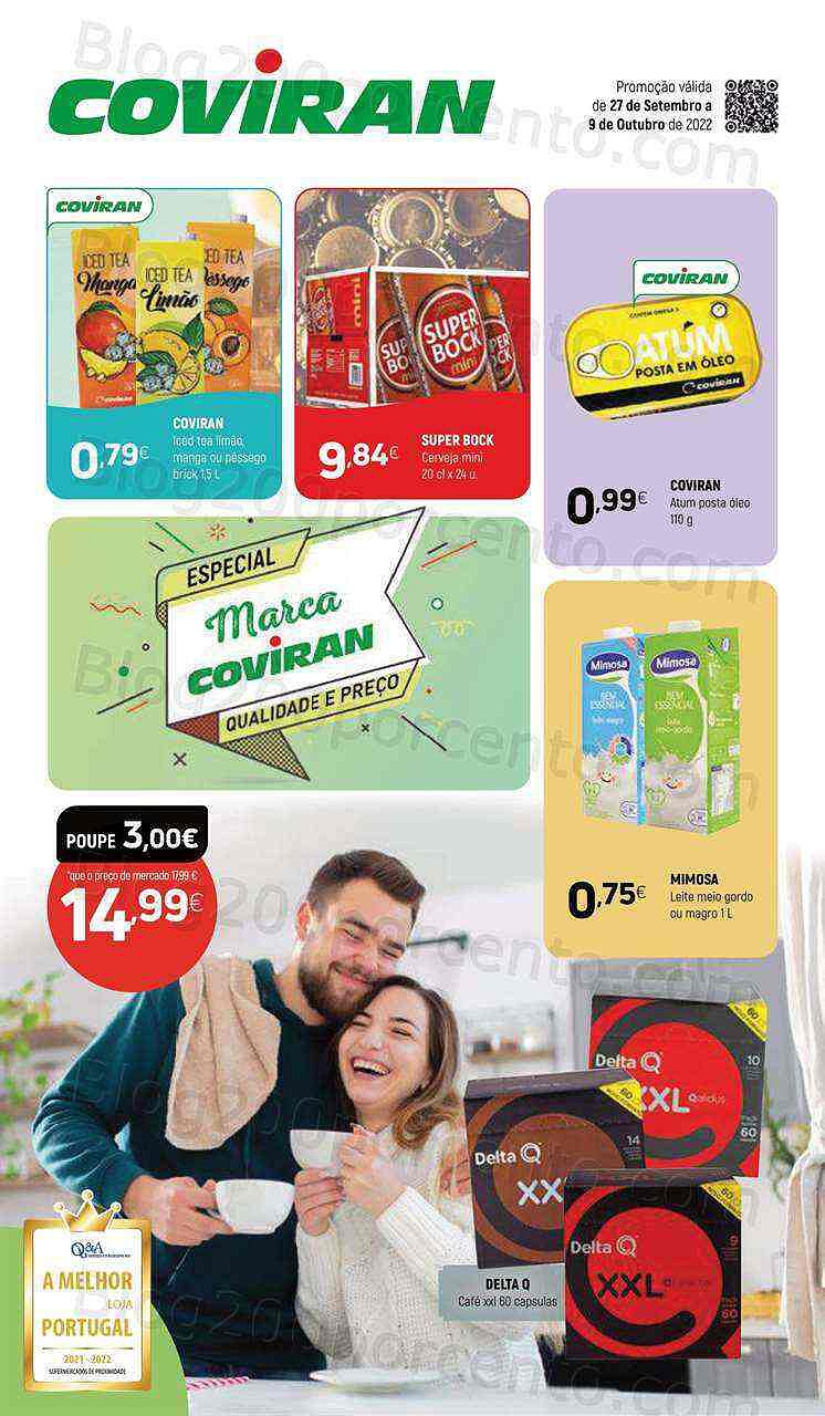 Antevisão Folheto COVIRAN Promoções de 27 setembro a 9 outubro