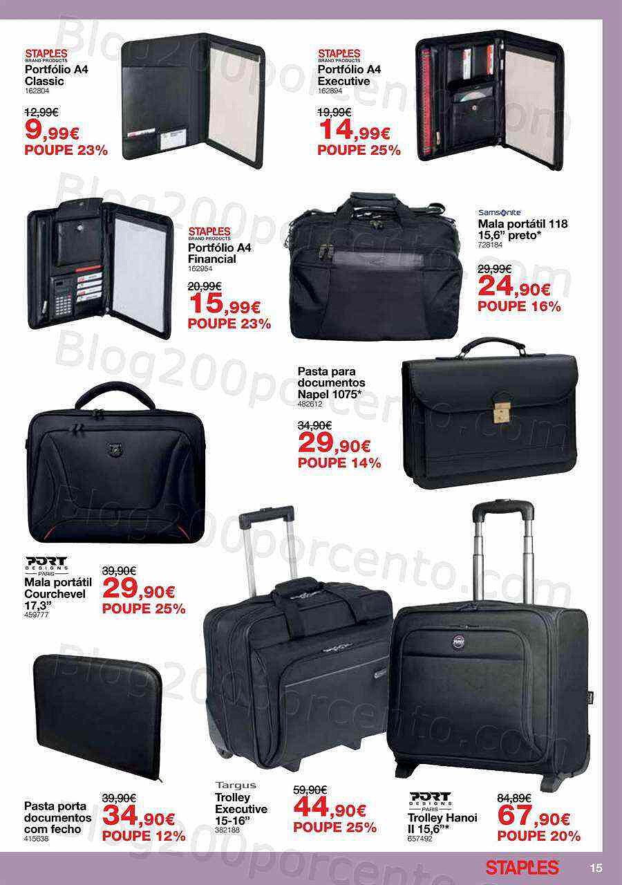 Antevisão Folheto STAPLES Agendas Promoções de 10 outubro a 31 janeiro