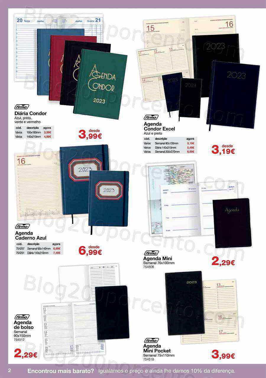 Antevisão Folheto STAPLES Agendas Promoções de 10 outubro a 31 janeiro