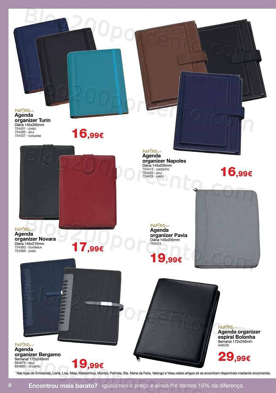 Antevisão Folheto STAPLES Agendas Promoções de 10 outubro a 31 janeiro