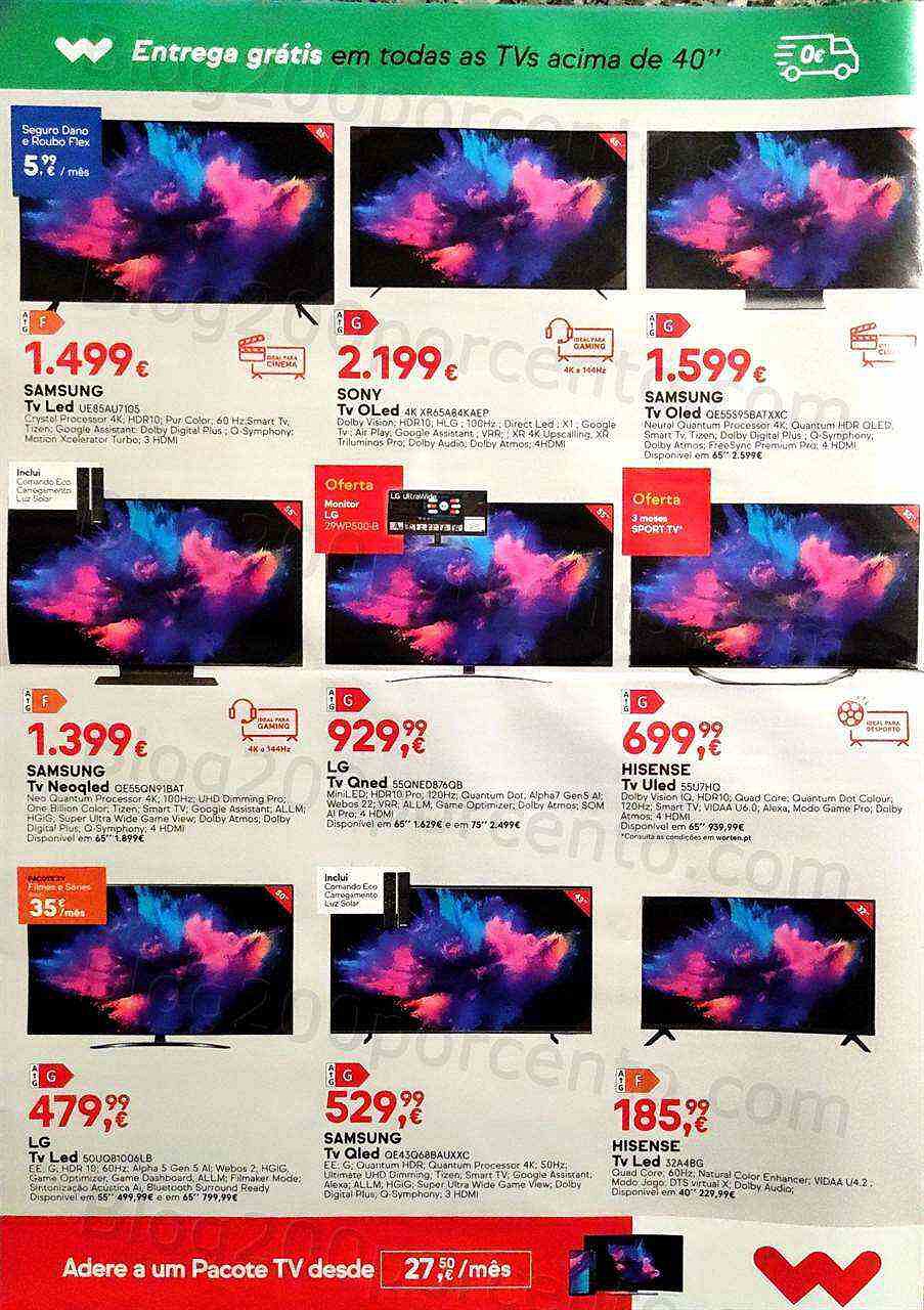 Antevisão Folheto WORTEN Promoções de 22 a 28 setembro