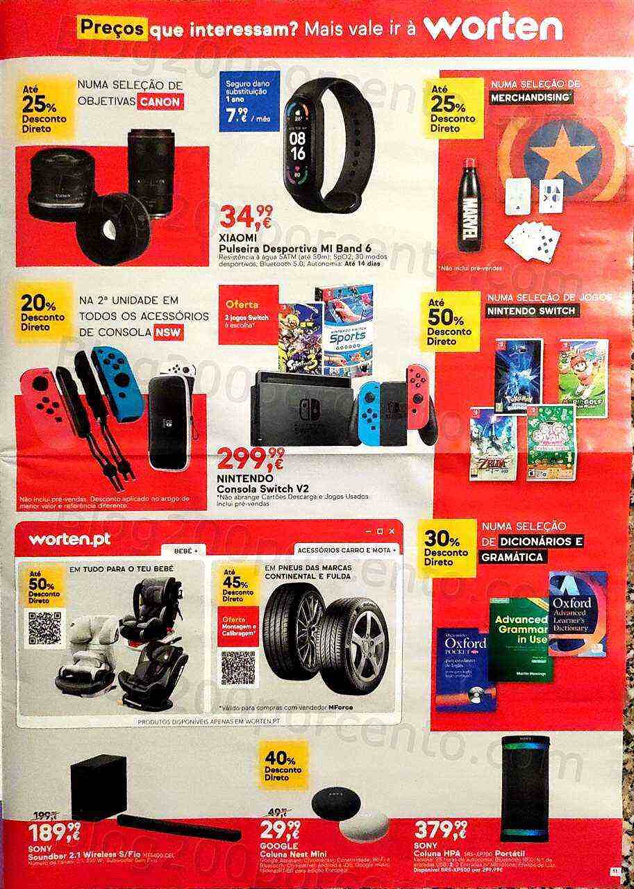 Antevisão Folheto WORTEN Promoções de 22 a 28 setembro