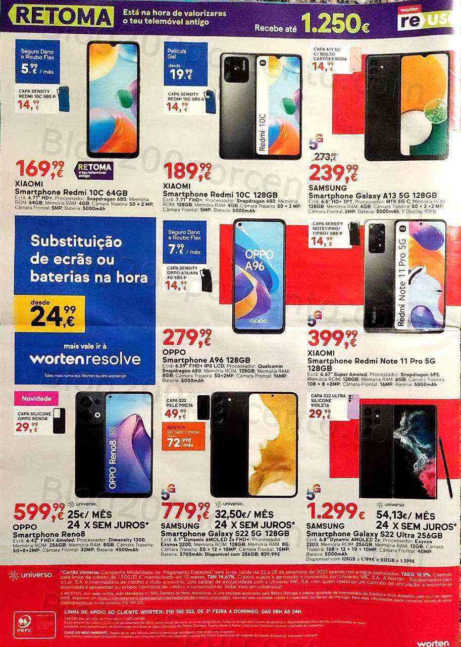 Antevisão Folheto WORTEN Promoções de 22 a 28 setembro