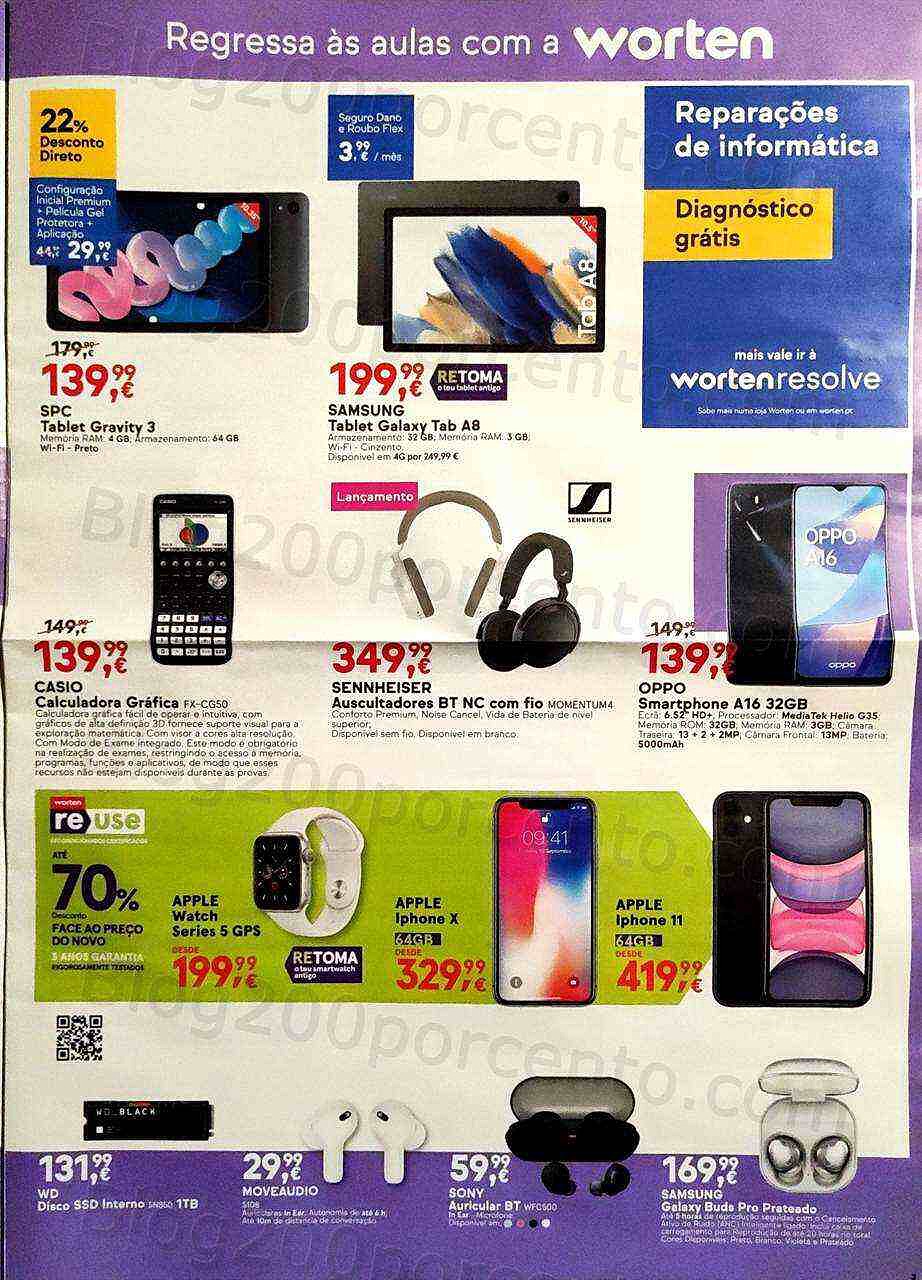 Antevisão Folheto WORTEN Promoções de 22 a 28 setembro