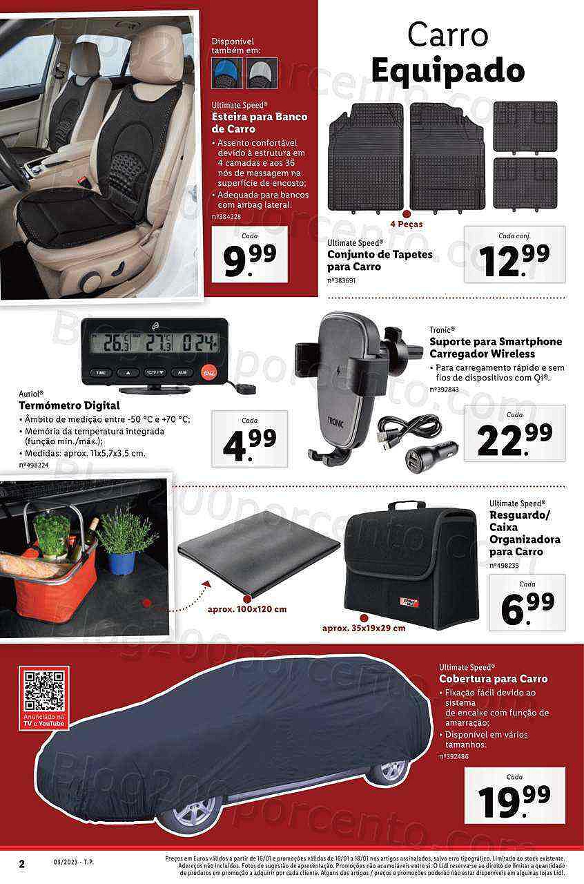 Antevisão Folheto LIDL Bazar Promoções de 16 a 22 janeiro