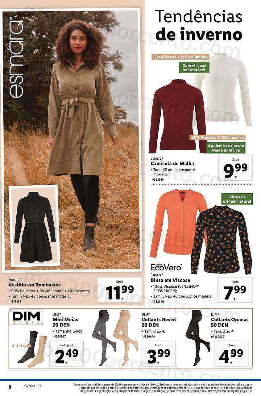 Antevisão Folheto LIDL Bazar Promoções de 16 a 22 janeiro