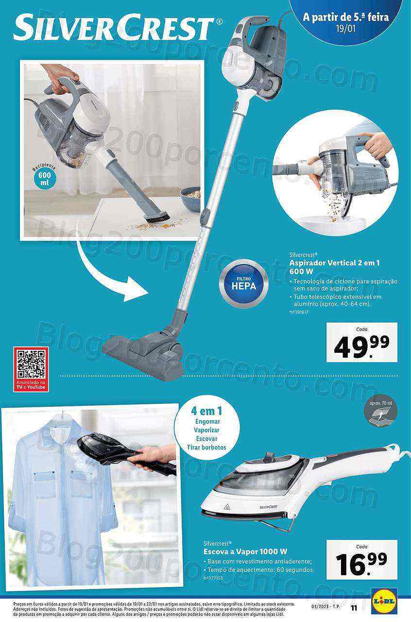 Antevisão Folheto LIDL Bazar Promoções de 16 a 22 janeiro