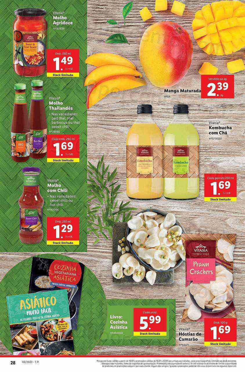 Antevisão Folheto LIDL Promoções de 16 a 22 janeiro