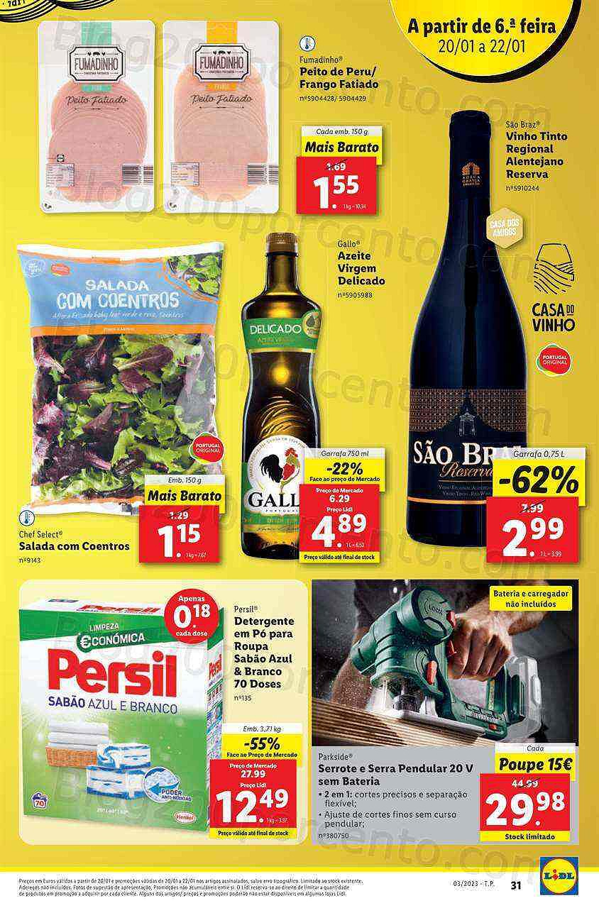 Antevisão Folheto LIDL Promoções de 16 a 22 janeiro