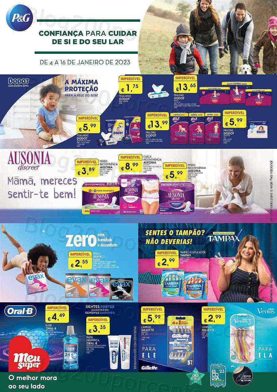 Antevisão Folheto MEU SUPER Extra Promoções de 4 a 16 janeiro