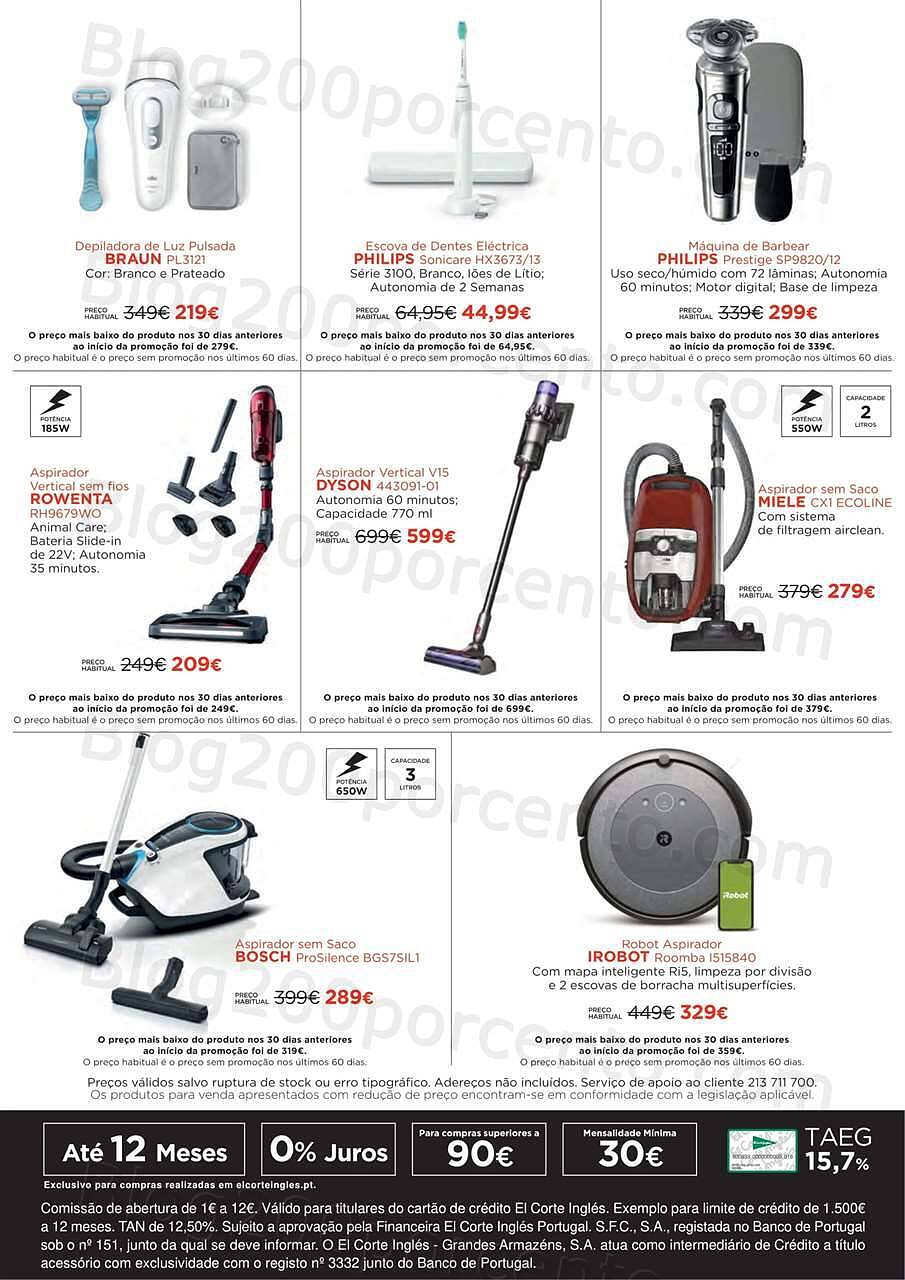 Antevisão Folheto EL CORTE INGLÉS Tecnologia Promoções de 6 a 22 janeiro