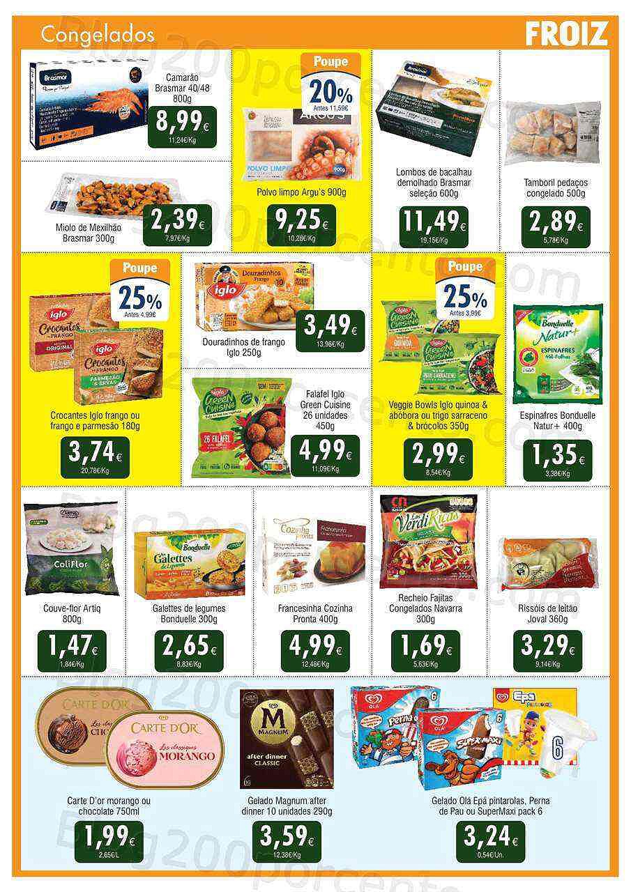 Antevisão Folheto FROIZ Promoções de 26 janeiro a 14 fevereiro