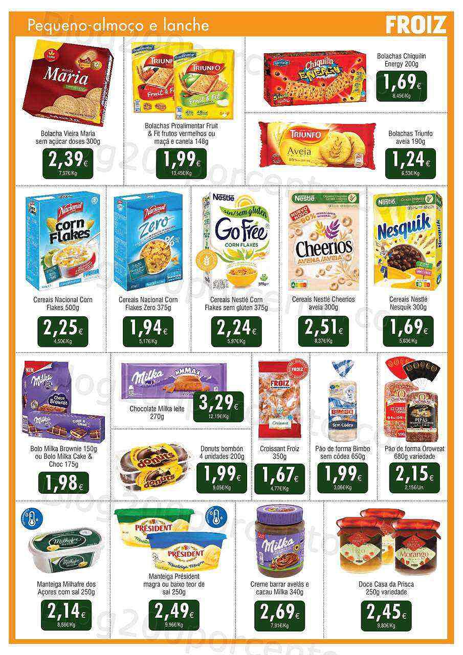 Antevisão Folheto FROIZ Promoções de 26 janeiro a 14 fevereiro