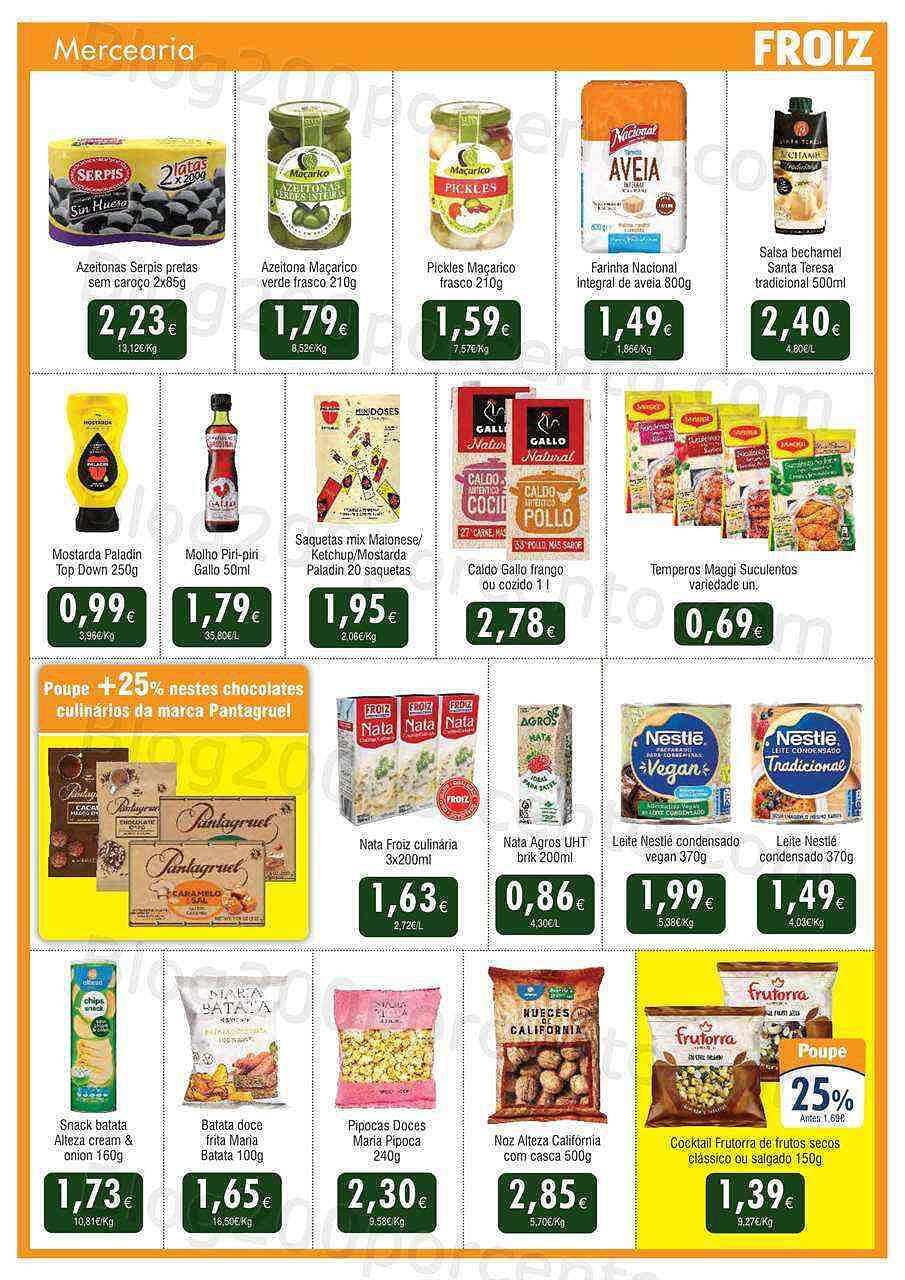 Antevisão Folheto FROIZ Promoções de 26 janeiro a 14 fevereiro