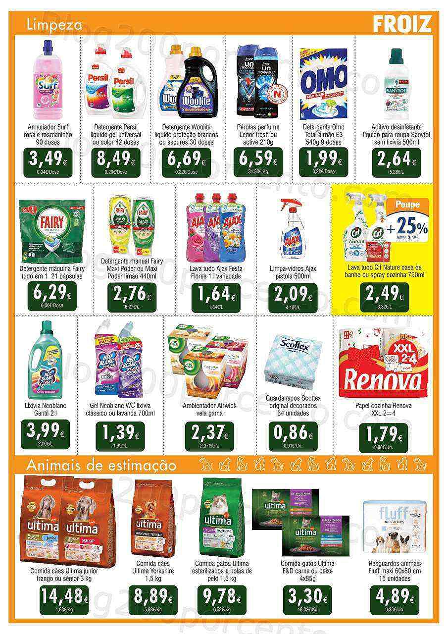 Antevisão Folheto FROIZ Promoções de 26 janeiro a 14 fevereiro