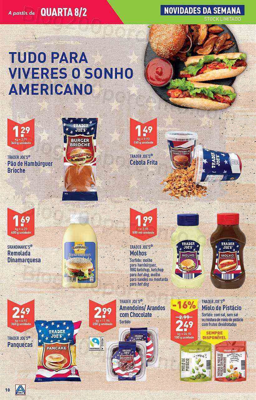 Antevisão Folheto ALDI Promoções de 8 a 14 fevereiro