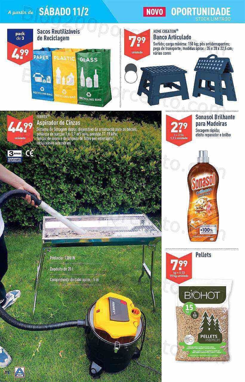 Antevisão Folheto ALDI Promoções de 8 a 14 fevereiro