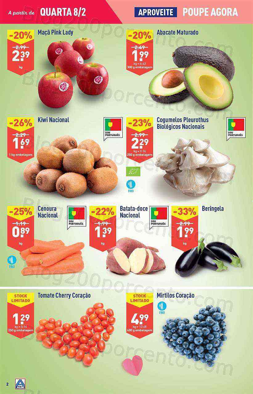 Antevisão Folheto ALDI Promoções de 8 a 14 fevereiro