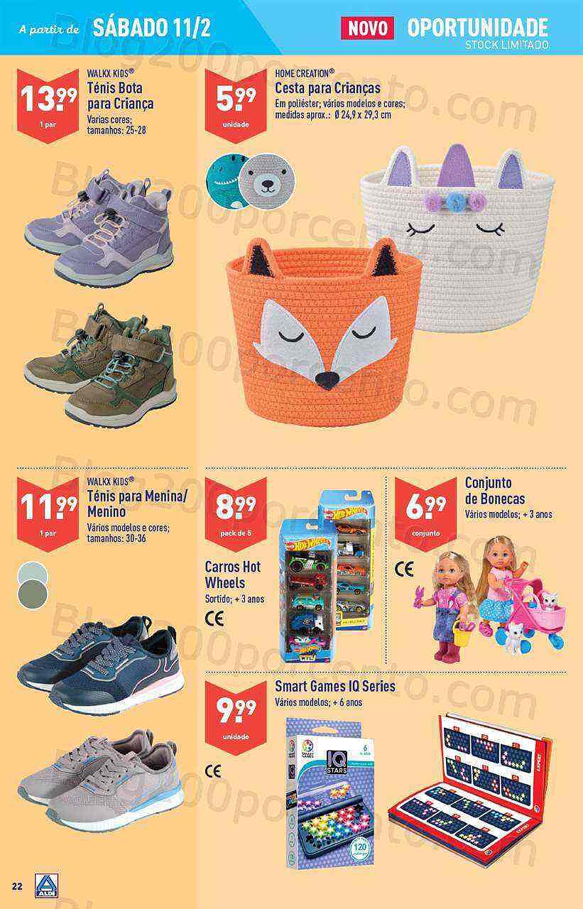 Antevisão Folheto ALDI Promoções de 8 a 14 fevereiro