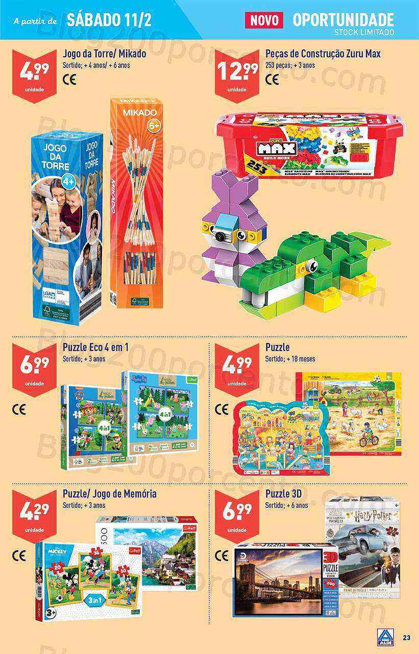 Antevisão Folheto ALDI Promoções de 8 a 14 fevereiro