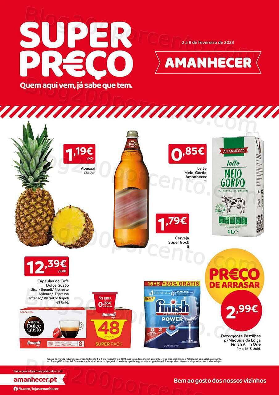 Antevisão Folheto AMANHECER Promoções de 2 a 8 fevereiro