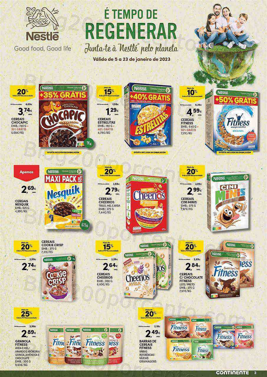 Antevisão Folheto CONTINENTE Açores Promoções de 5 a 23 janeiro