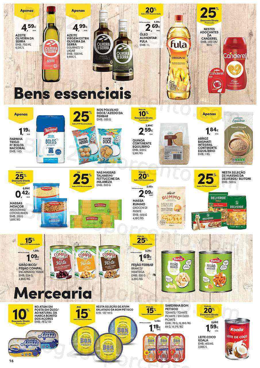 Antevisão Folheto CONTINENTE Açores Promoções de 16 fevereiro a 1 março