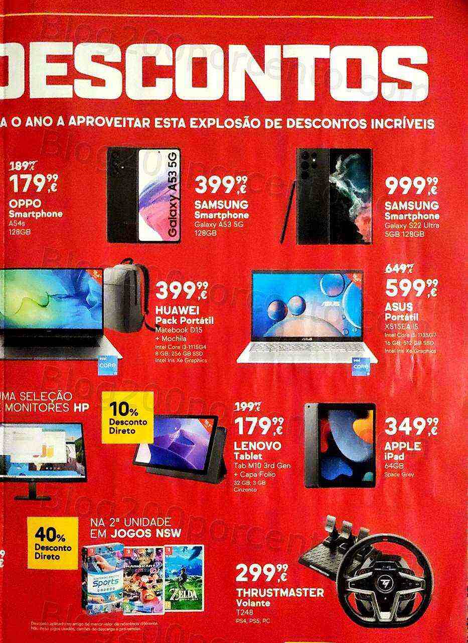 Antevisão Folheto WORTEN Big Bang Promoções até 5 janeiro