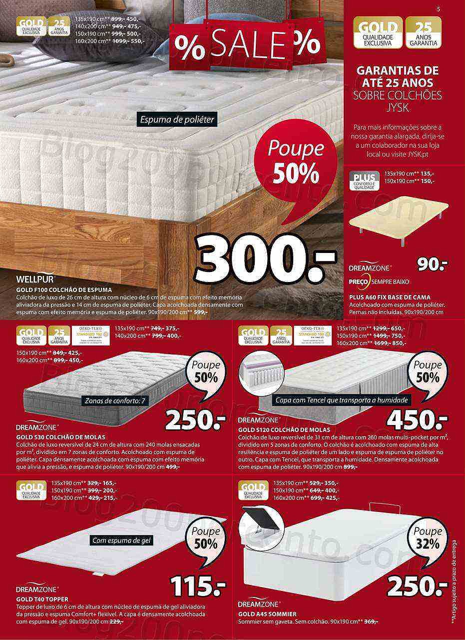 Antevisão Folheto JYSK Saldos Promoções de 12 janeiro a 1 fevereiro