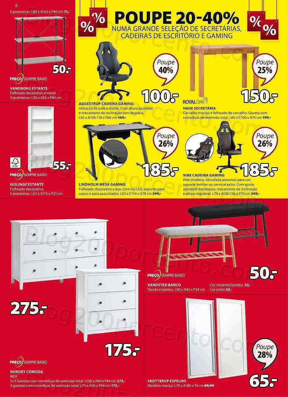 Antevisão Folheto JYSK Saldos Promoções de 12 janeiro a 1 fevereiro