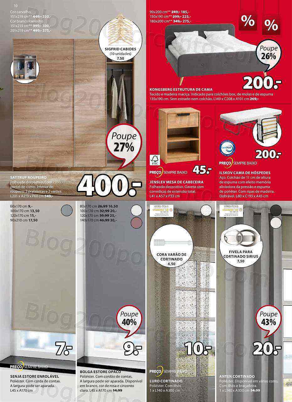 Antevisão Folheto JYSK Saldos Promoções de 12 janeiro a 1 fevereiro