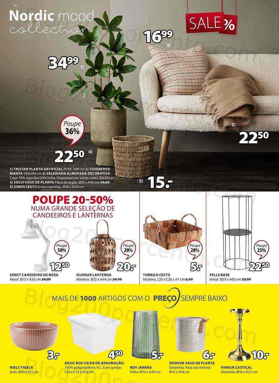 Antevisão Folheto JYSK Saldos Promoções de 12 janeiro a 1 fevereiro