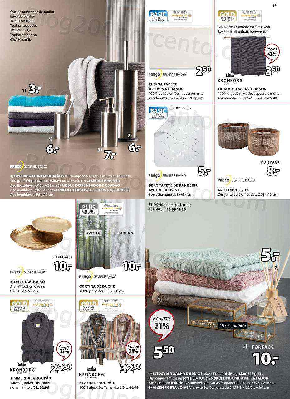 Antevisão Folheto JYSK Saldos Promoções de 12 janeiro a 1 fevereiro