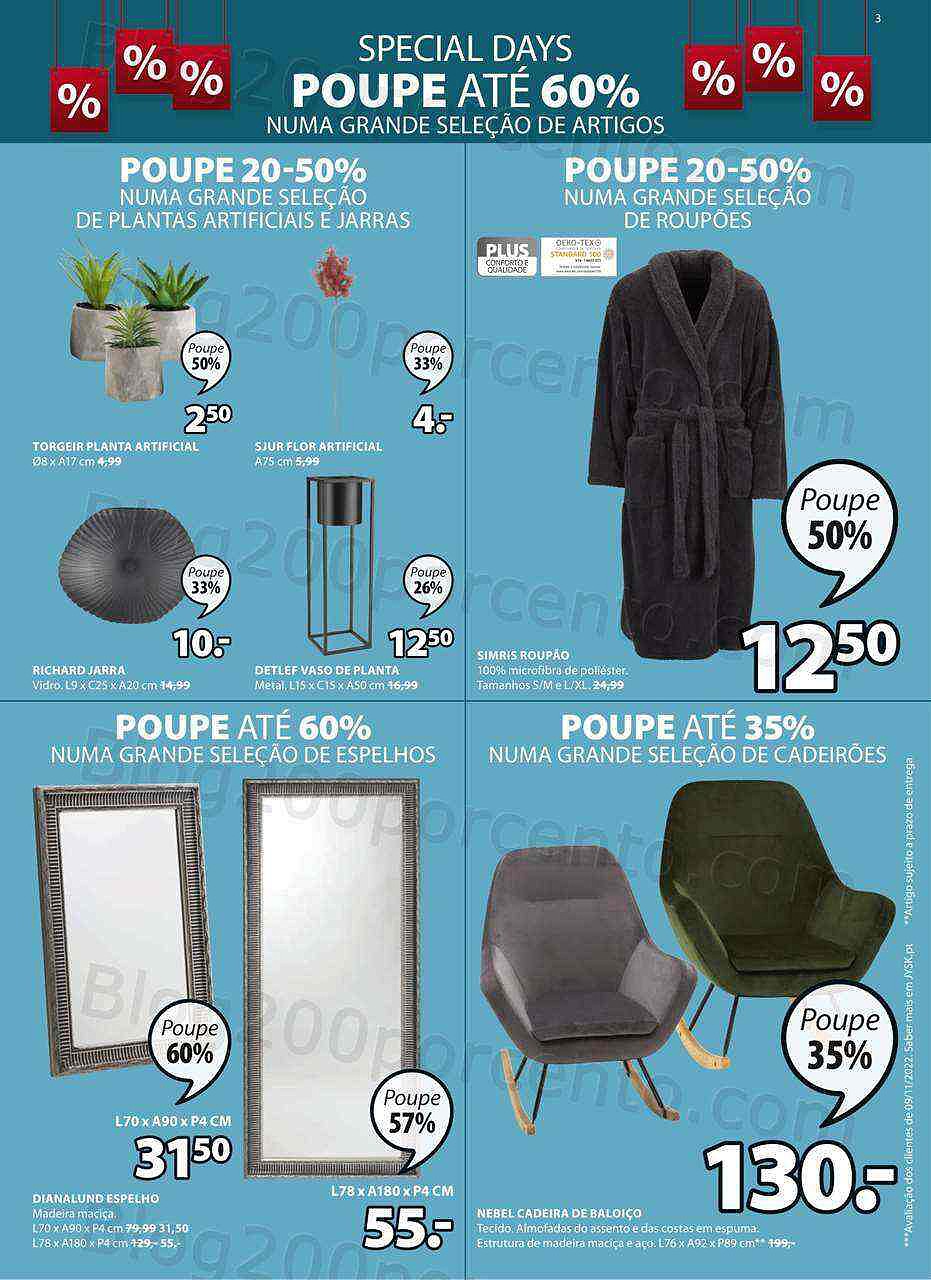 Antevisão Folheto JYSK Promoções de 19 janeiro a 1 fevereiro